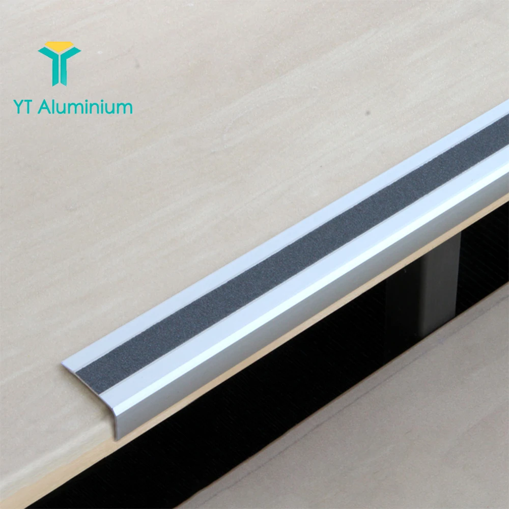 Anodised Aluminium Stair Nosing Edge Trim Step Nose Edging Nosings 120 cm long