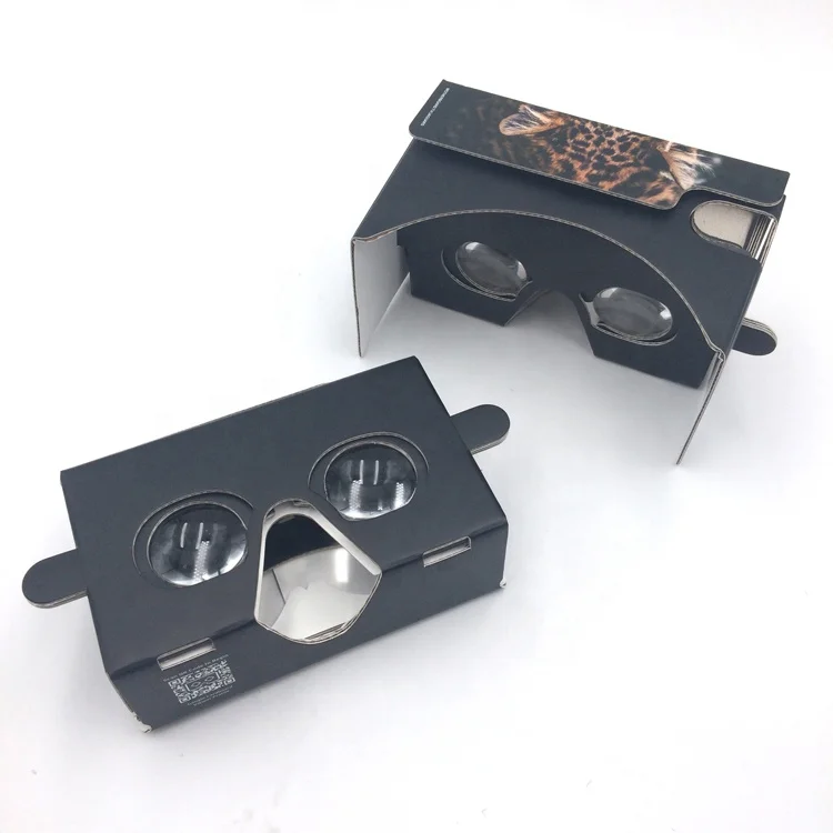 NEW virtual reality adjustable google cardboard glasses 3d vr