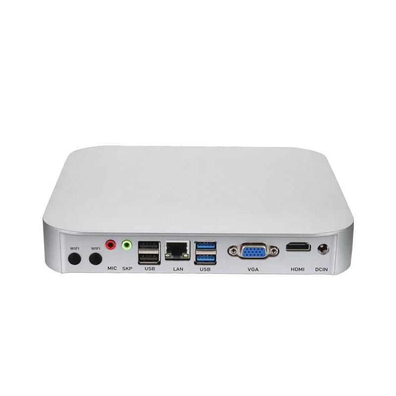Intel core i7 Мини ПК компьютер ультра мини-ПК для офиса/школы/pos системы