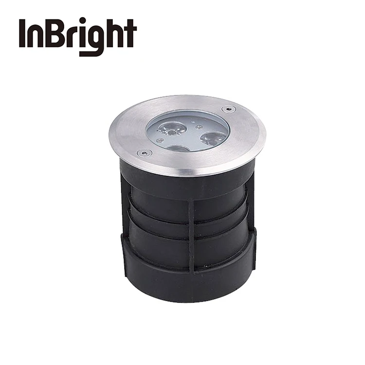 IP67 подземный свет 4 мм толстой водонепроницаемой закаленное стекло привело квадраты в первом света