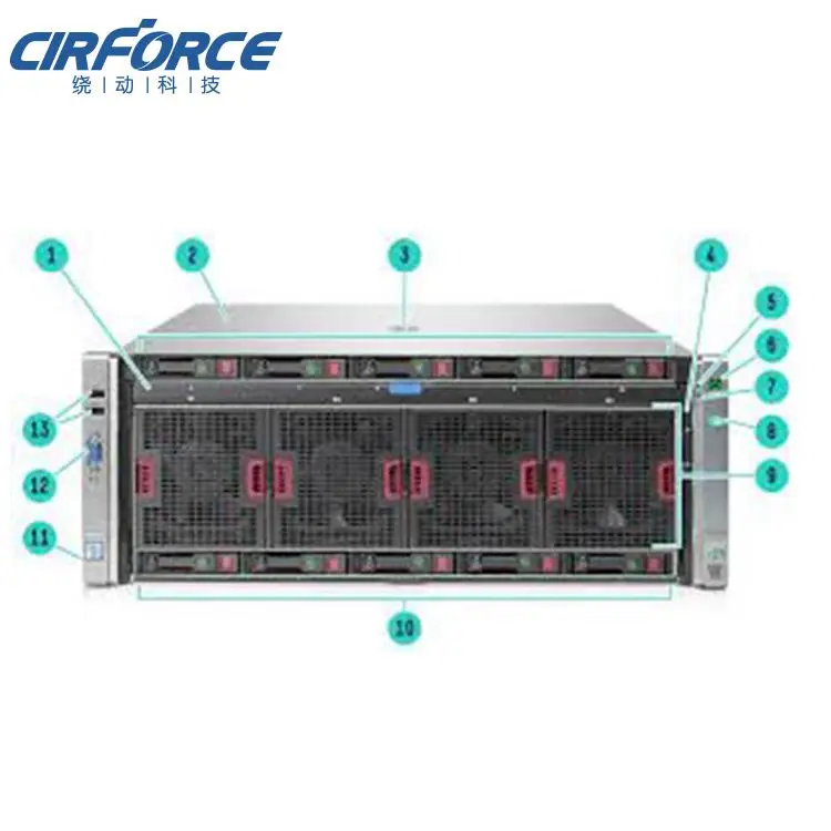  HPE ProLiant DL580 proliant Gen9 E7-4809v3 Американская классификация проводов 2р 64GB-R P830i/2G 331FLR 2x1200W dl580