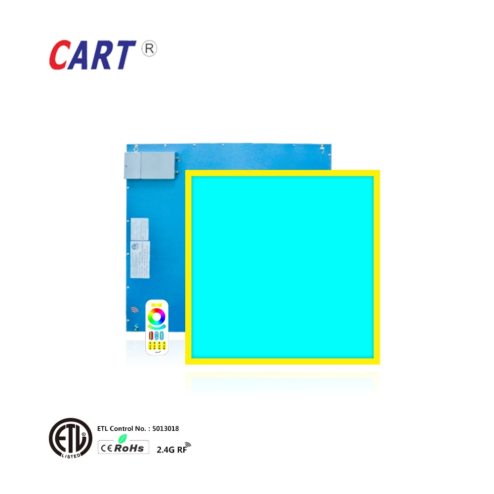 5 лет гарантии Американский дизайн лаборатории тестирования электроприборов, США (ETL сертификат DC24V 2X2 2X4 1X4 RGBW/RGBWW светодиодные панели