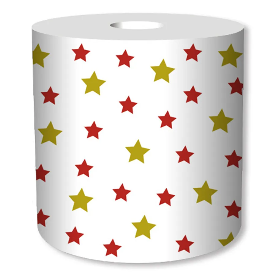 Multiple pattern selpak toilet paper