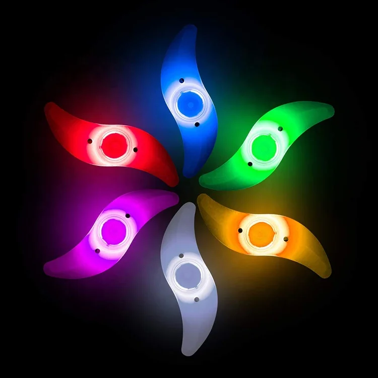 
Wholesale Professional colorful led bicycle wheel light spoke tire light bike tyre light for car Mountain bike warning Cycling 