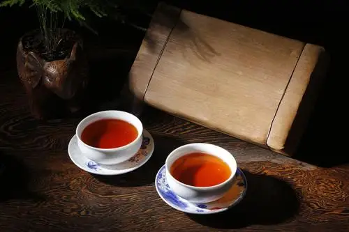 Bamboo Bricwith Yellow Line Puer Tea Puer Tea Cake Fermented Ripe Puerh  tea