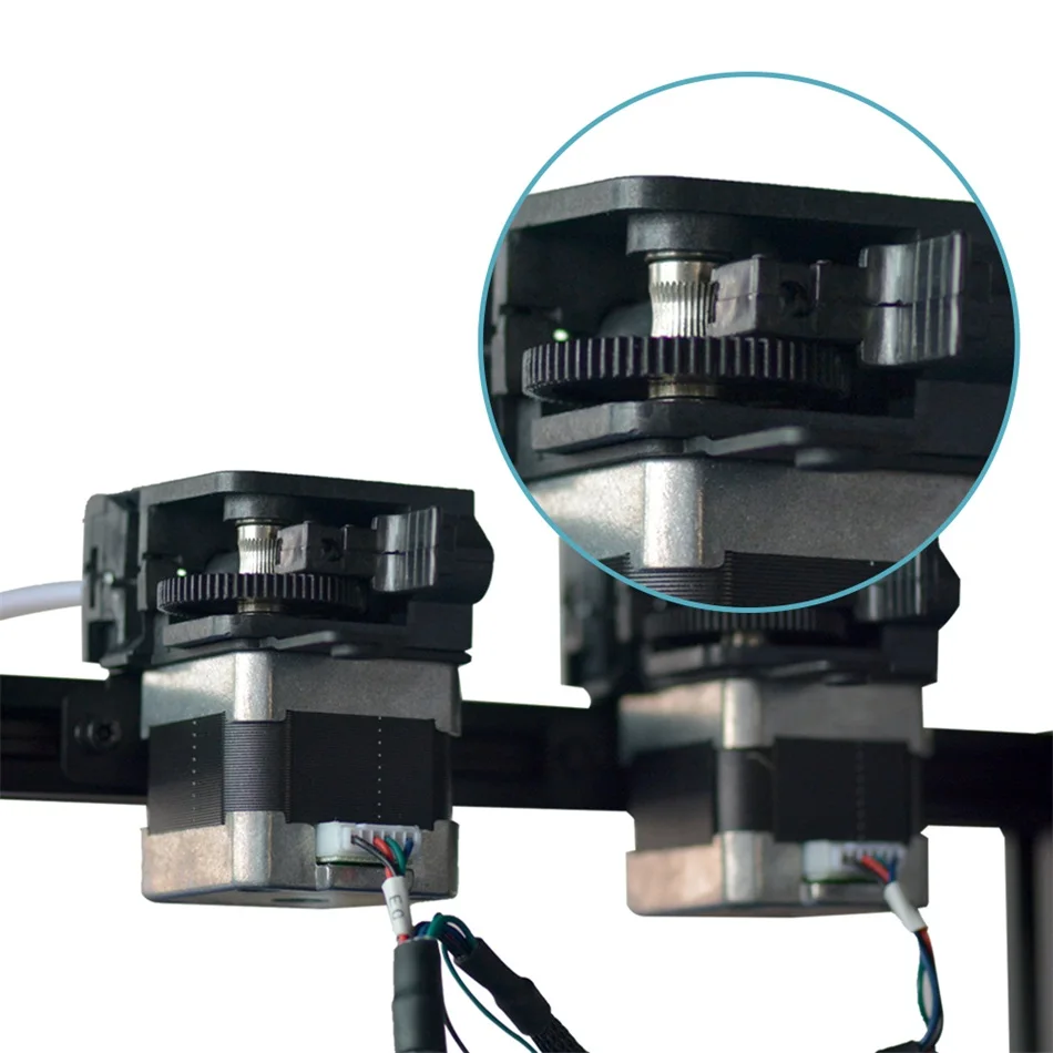 Geeetech A10M   multi color Mixing Extruder  dual extruder prusa diy 3D Printer