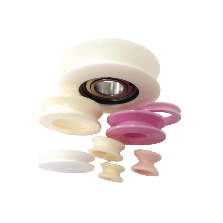 Kimchen Flanged Full Ceramic Guide Ceramic Pulley Wire Guide Pulley