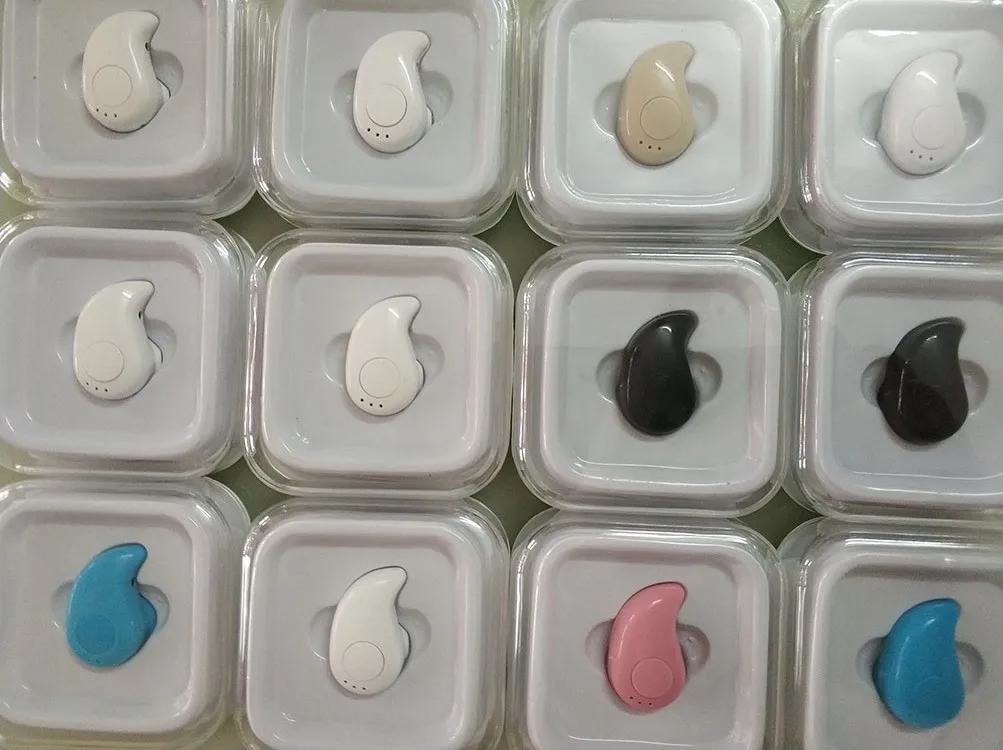 Недорогие музыкальные беспроводные наушники, невидимые наушники-вкладыши, супер мини стерео гарнитура с синими зубами S530