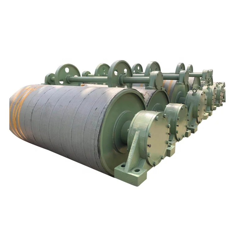 Производство магнитного моторизованного конвейерного шкива для ленточного конвейера