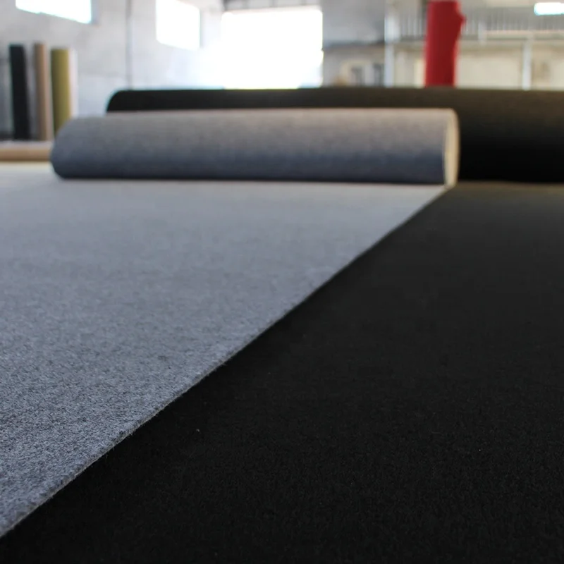 grey velour exhibition Carpet used in fairs 4mm-7mm thick