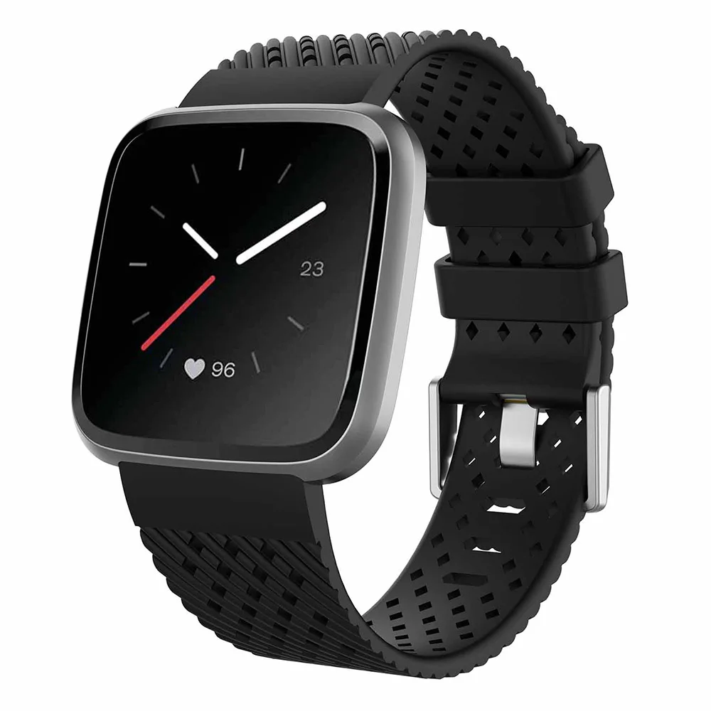  Силиконовый ремешок для Fitbit Versa/Versa lite Edition часы мужчин и женщин