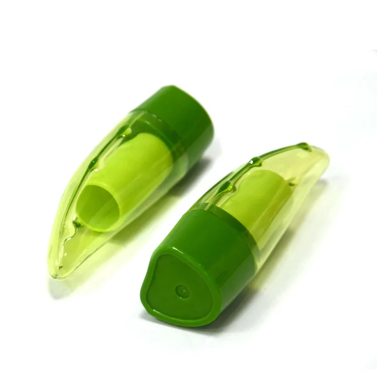 
Hot Sale Empty Aloe Shape Tube of Lipstick 