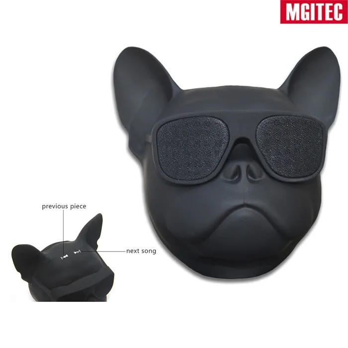 Bulldog portable speaker bluetooth cool touch control wireless outdoor mini speaker