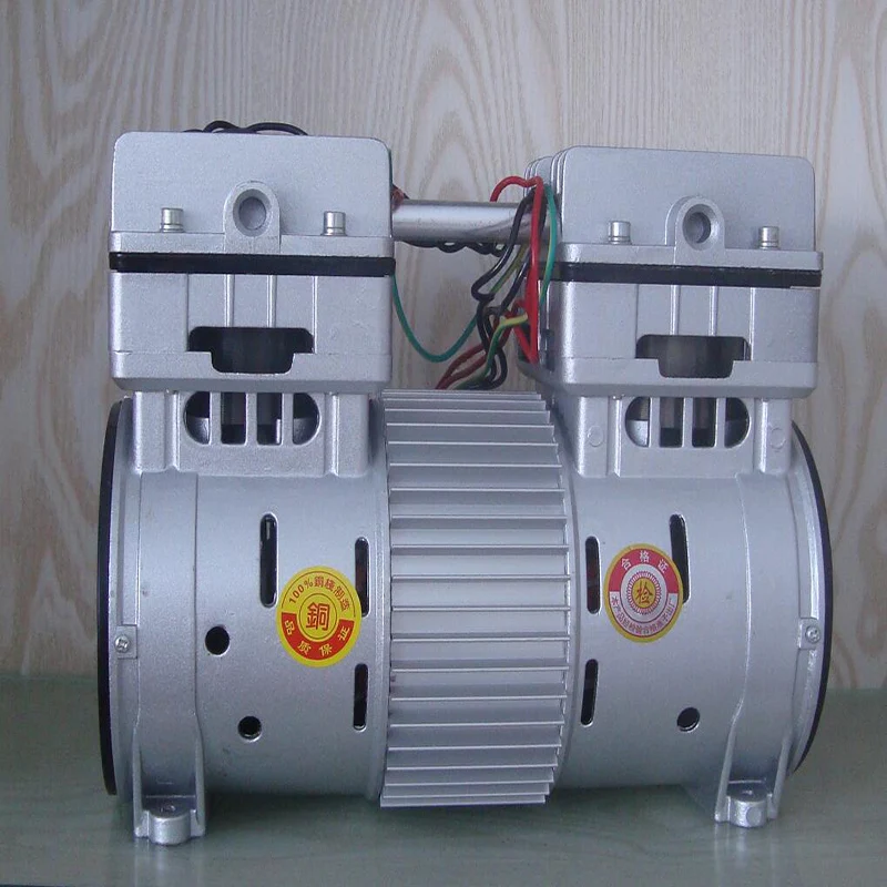 High pressure air compressor without oil mute