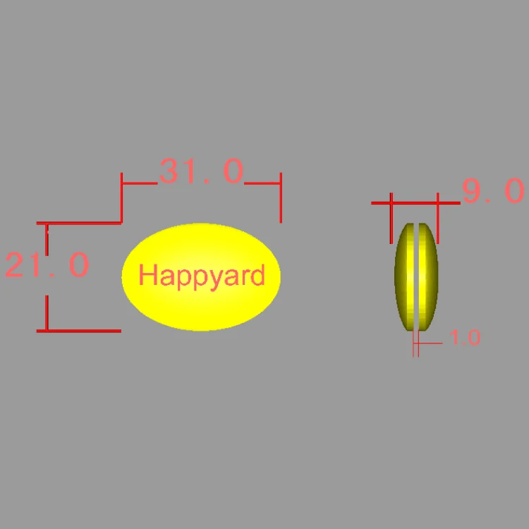 Горячая Распродажа, высококачественный Вибрационный демпфер для тенниса в форме логотипа на заказ