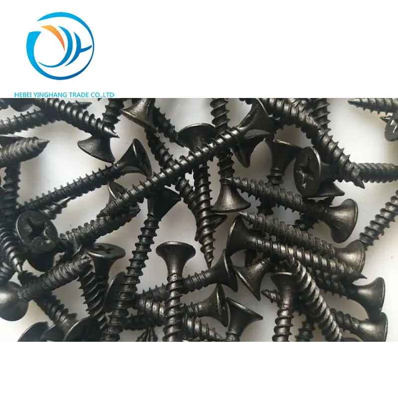 
easydrive black phosphate uncollated drywall screws 