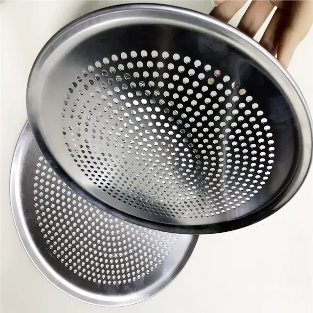 Aluminum Perforated Pizza Pan Round Pizza Tray