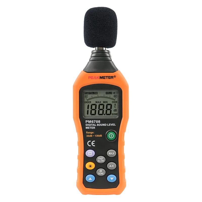 Устройство для измерения звука PM6708 MS6708, измеритель уровня шума