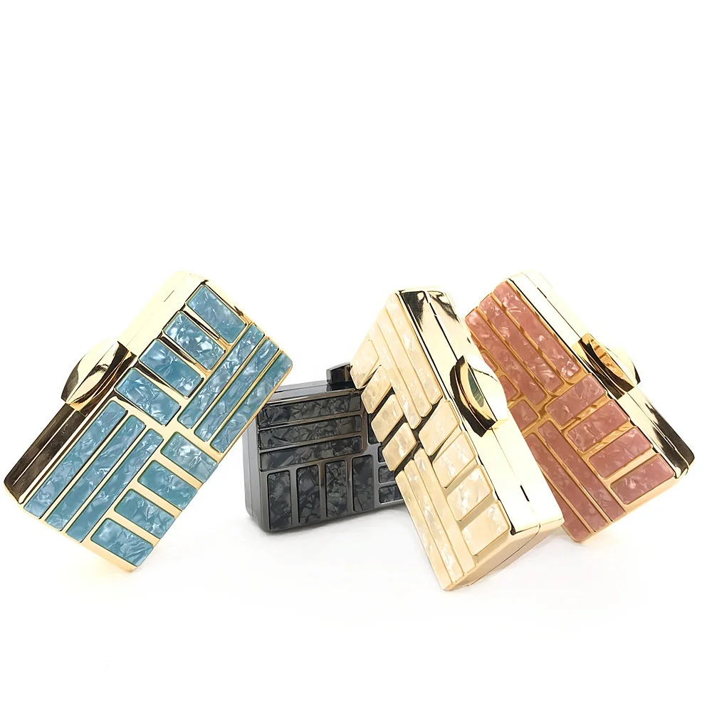 Женская акриловая вечерняя сумка-клатч для вечеринки