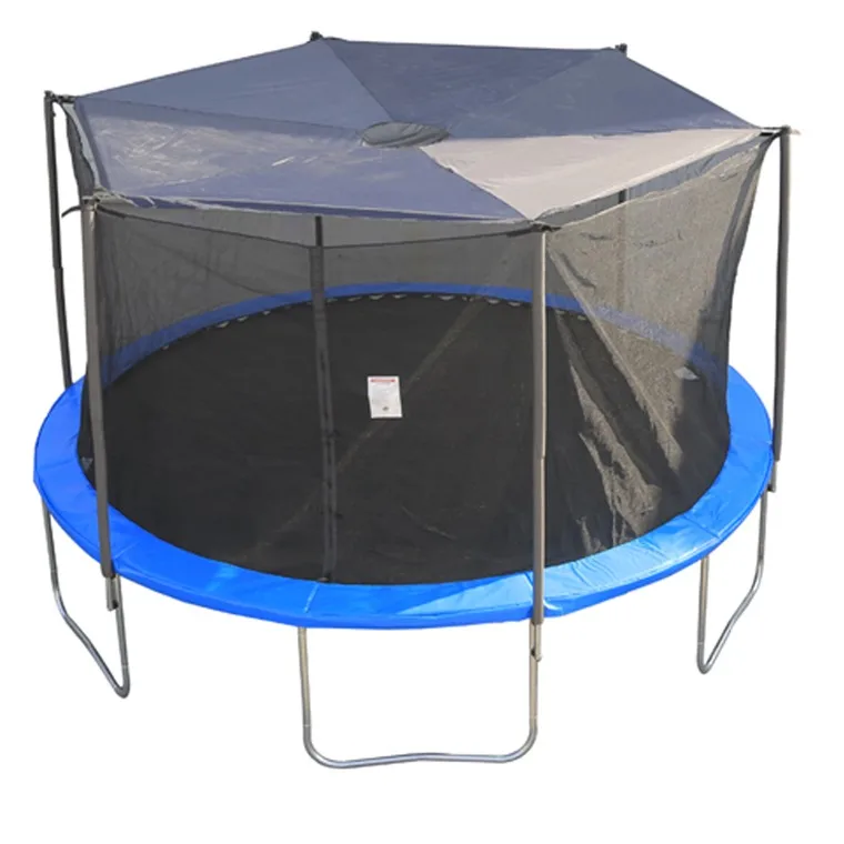 14FT Cheaper trampoline with Canopy