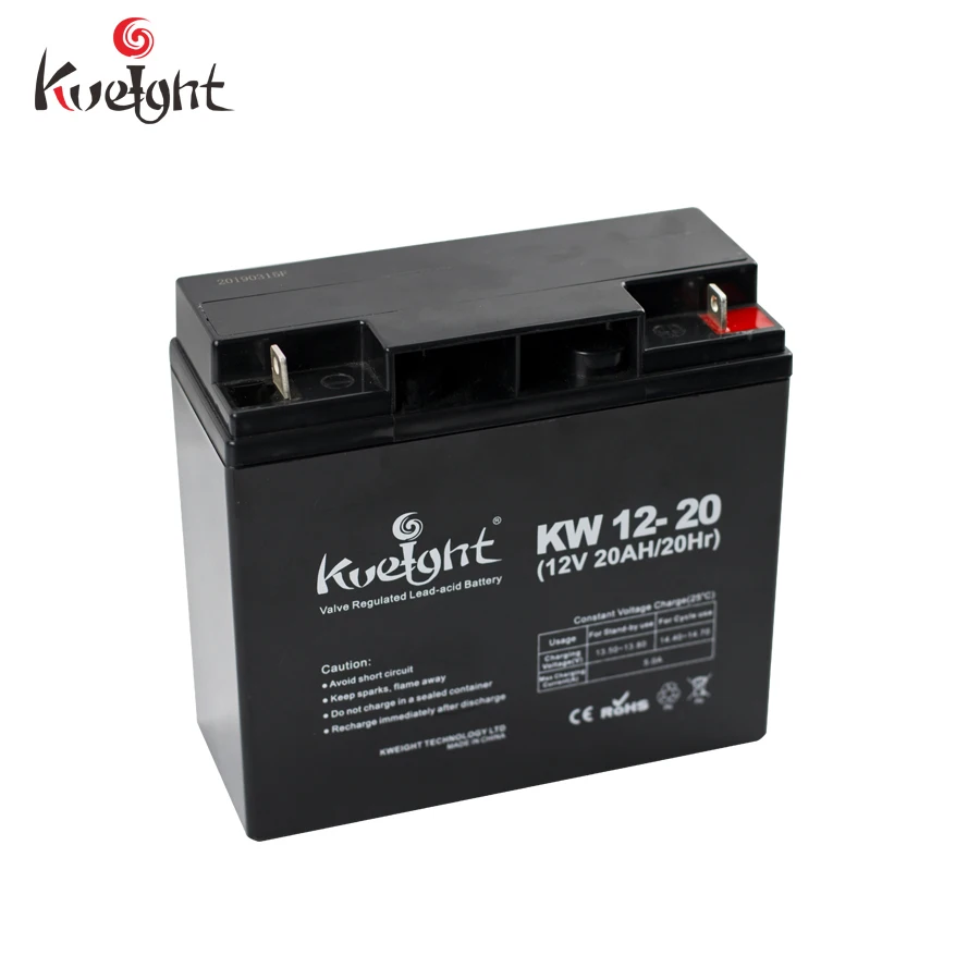 Long service life rechargeable 12V20Ah battery for Led Light and solar system
