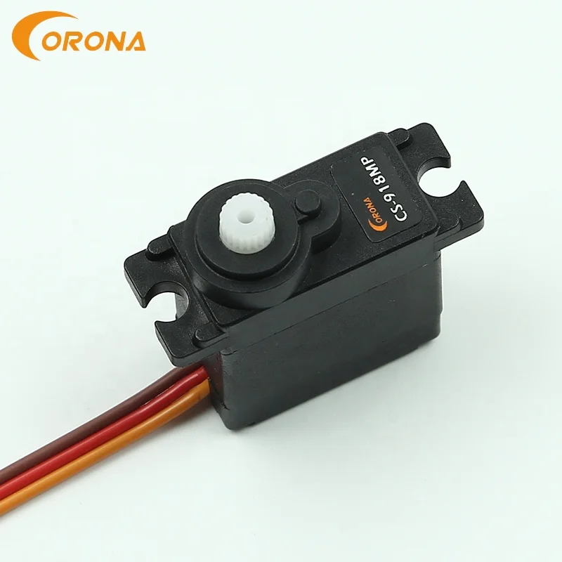 Servo mini Jiangsu Corona CS918MP 22.5X11.5X24.6mm mini rc servo for rc car  / boat Mini Micro Servo