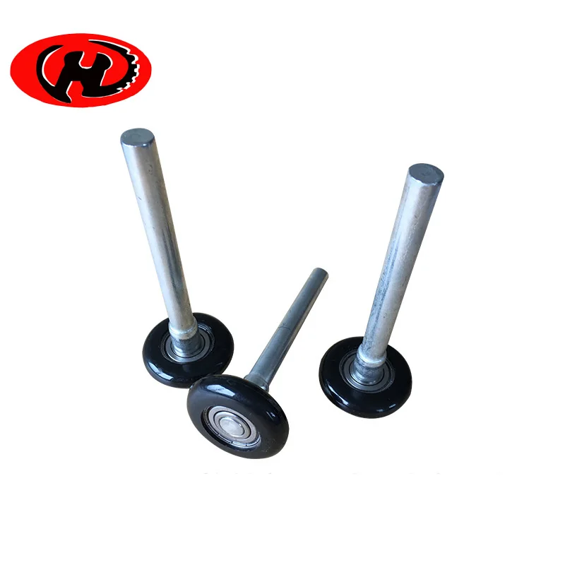 3' garage door nylon roller with stem and bearing
