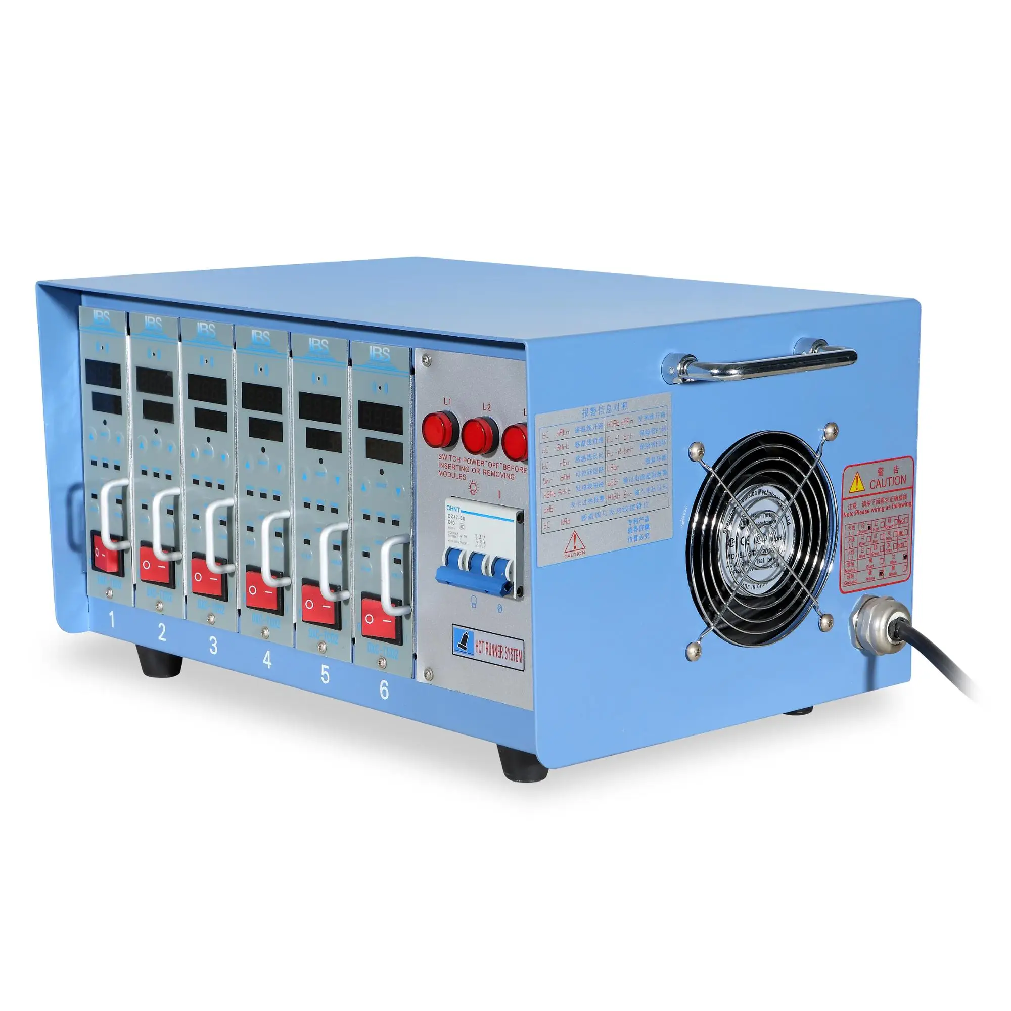 6 zones PID Control Hot Temperature Controller For Plastic Injection Moulding PID control