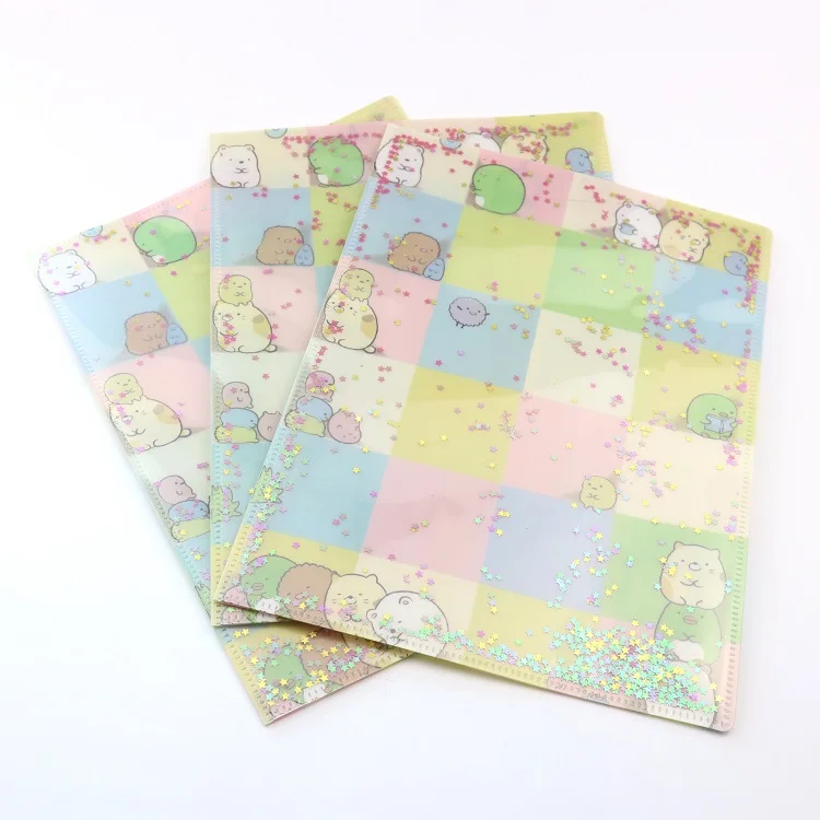 PP document file for office  A4 Plastic File Folder