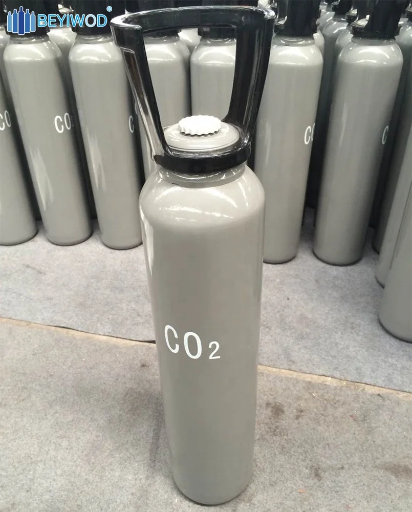 TUV approved 2kg 6kg 7.5kg 15kg 37.5kg co2 cylinder co2 gas cylinder with pi mark for sale to European countries