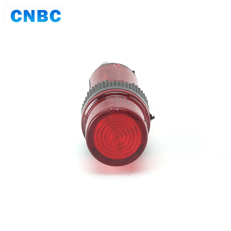 12mm mounting hole size  short type red 6v 24v 36v 48v 12v 220v led indicator light signal lamp with pins