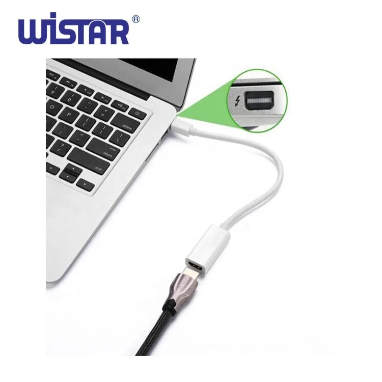 1080P Mini DP to hdmi adapter cable