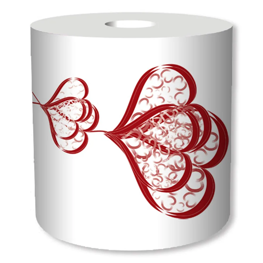 Multiple pattern selpak toilet paper