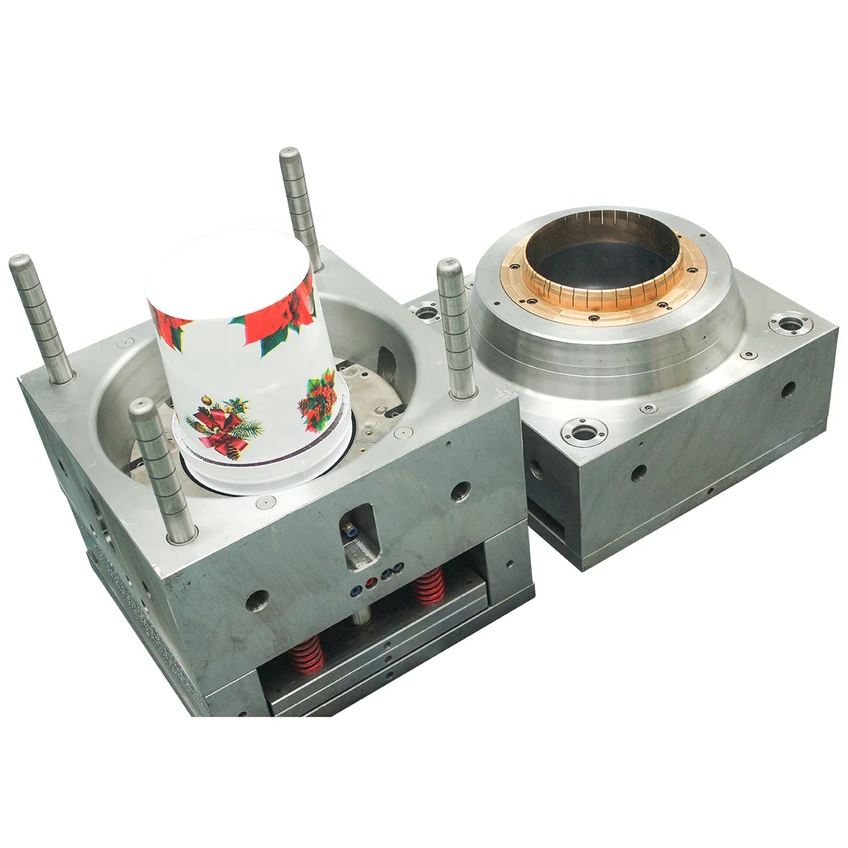 
China mold manufacturers for 10l 20 litre 5 gallon IML plastic paint bucket 