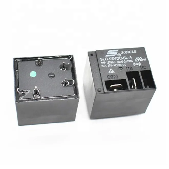 Hot selling Power relays SLC-05VDC-SL-A 5V 30A T91 HF2100 A group of normally open 4PIN DIP