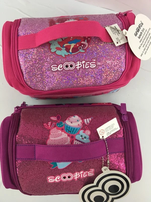 2024 New Style Mermaid Lunch Bag for Kids Insulated PVC Food Storage Bag with Thermal Printed Pattern