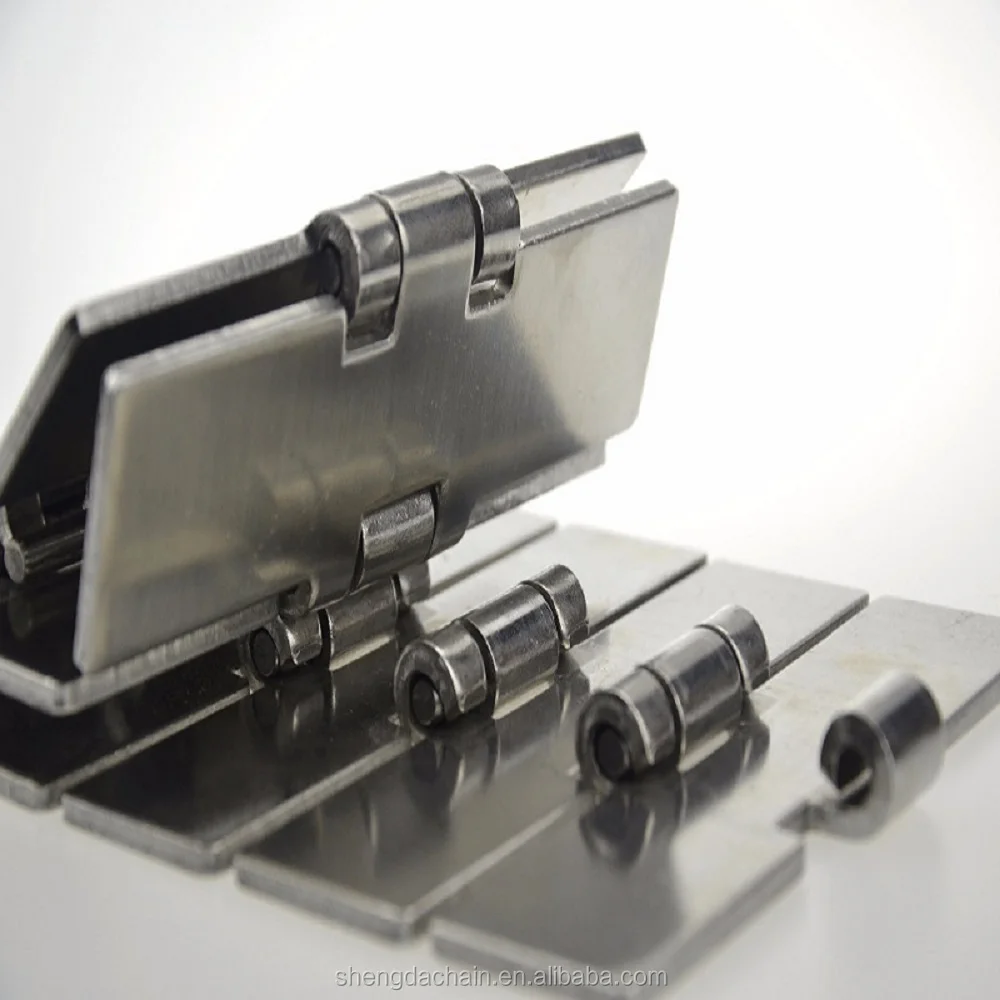 
Beverage Bottle Conveying stainless steel flat top chain plate 