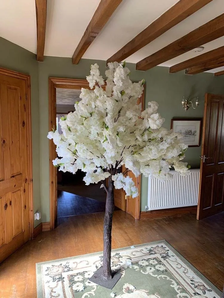 Artificial Wholesale Wedding Table Centerpieces Small Wooden Cherry Blossom Tree