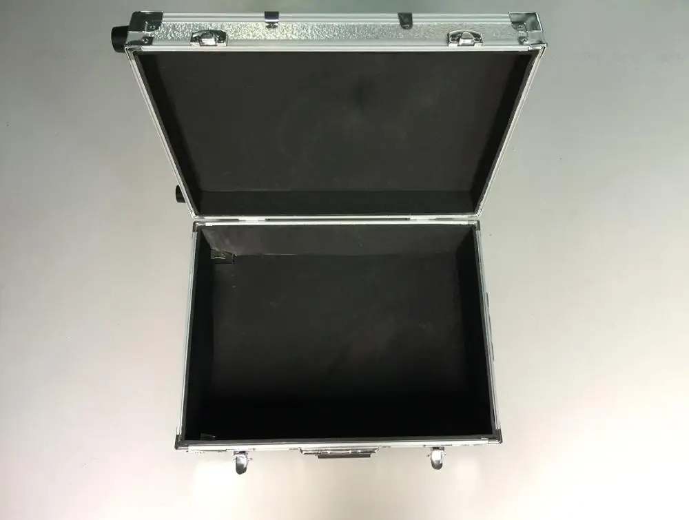 Aluminium Pilot Trolley Case Suitcase Tool Case With Wheels