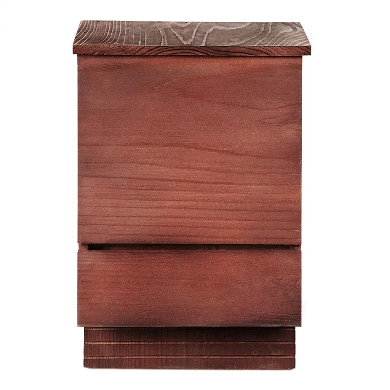 Outdoor Bat House Shelter with Large Double Chamber