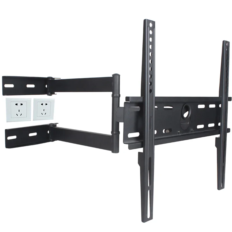 Stock Fast  Heavy Duty  Full Motion TV Wall Mount Bracket Tilt Swivel Corner TV Mount for smart hotel
