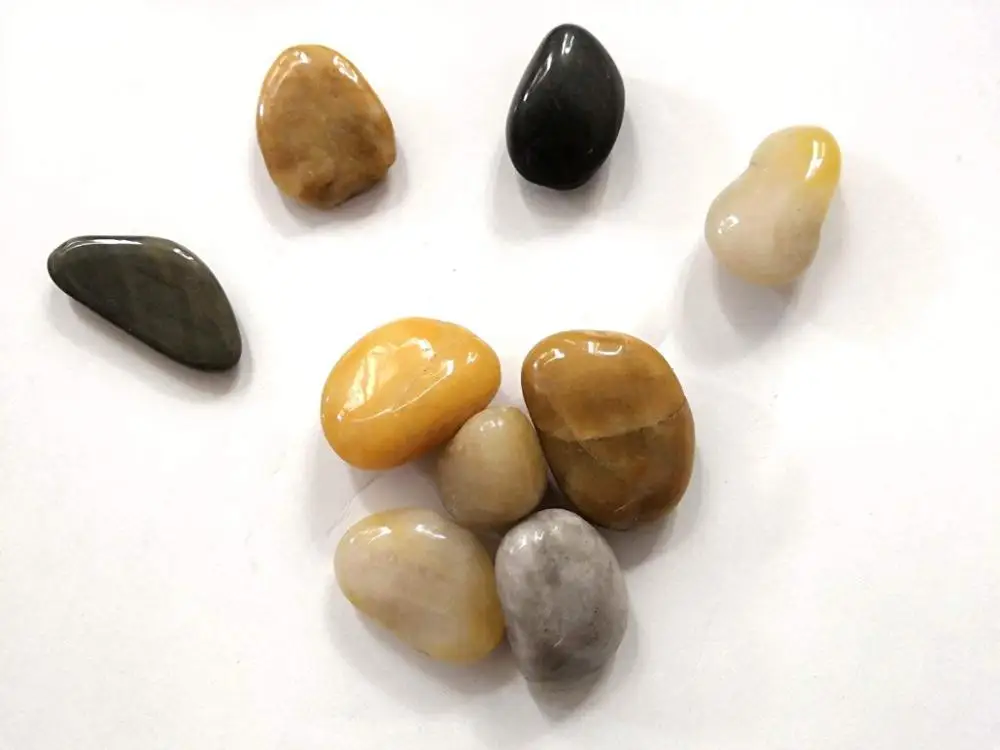 Mix Color River stone Cheap paving stone Pebble