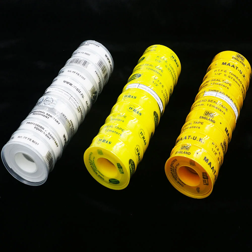 Hot Sale Cheap PTFE Thread Seal Tape for Wrapping Gas Pipe and Water Plumbing