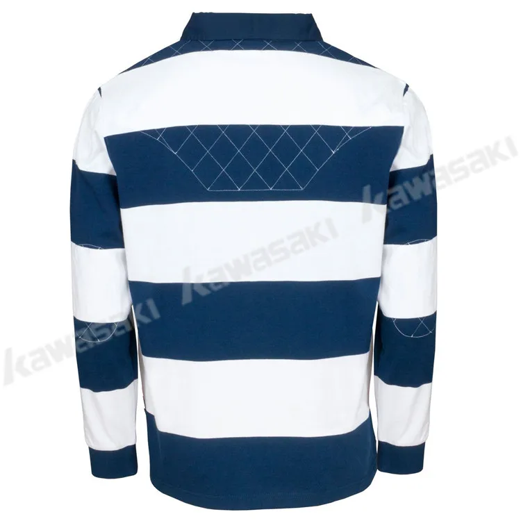 
Sublimation printing rugby jersey long sleeve custom rugby team t shirts 