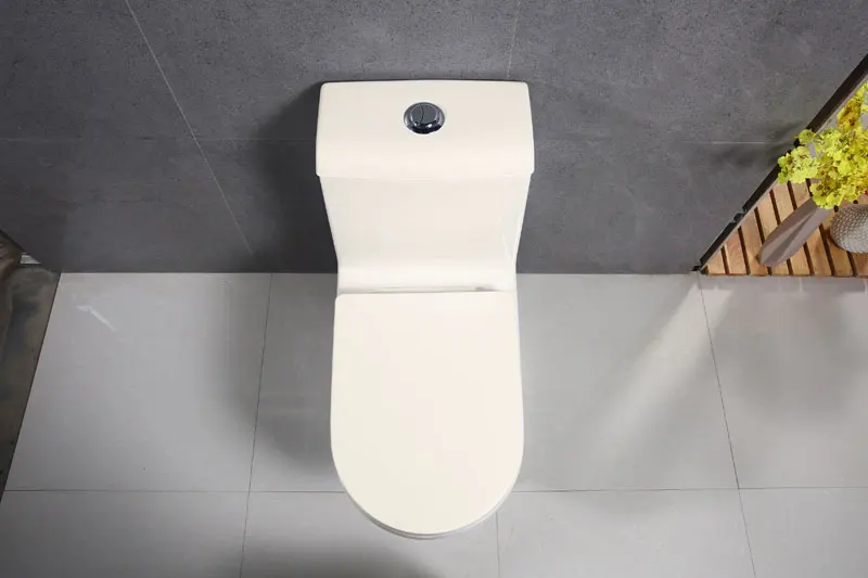 Muslim China YIDA Beige Color luxury Commercial Bathroom Accessories Back To Wall Wc Tank Sanitary Ware Toilet And Sink Set