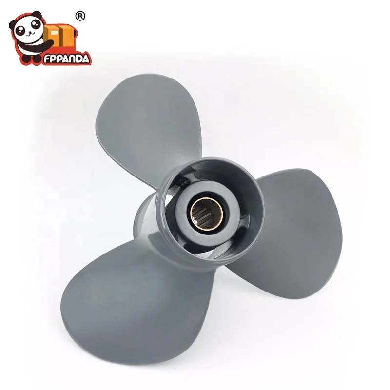 Custom Promotional outboard three blade marine prop propeller for honda 35-60 hp