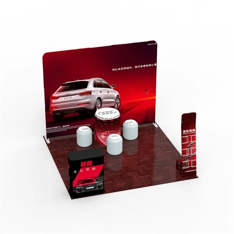 
Aluminium standard trade display exhibition booth stall for trade show 