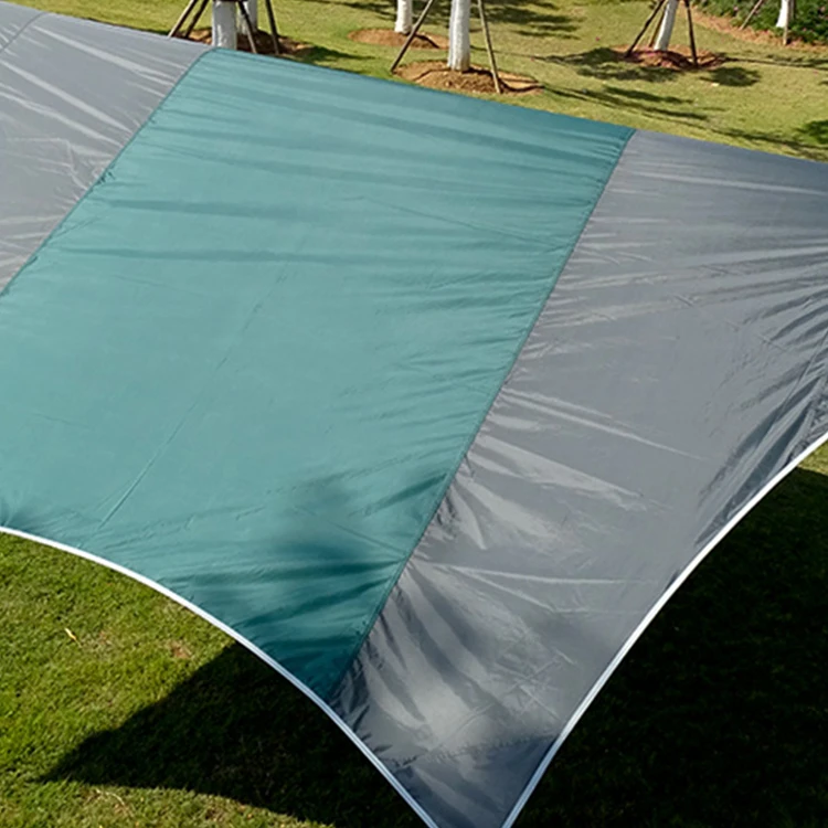 410*410cm Ultralight Waterproof Tent Outdoor Family Portable 3-4 Person Camping Hammock Rain Fly Tarp canopy tent