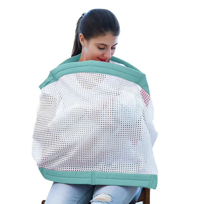 Custom - made multi - functional cotton breathable baby warp sling lactation towel