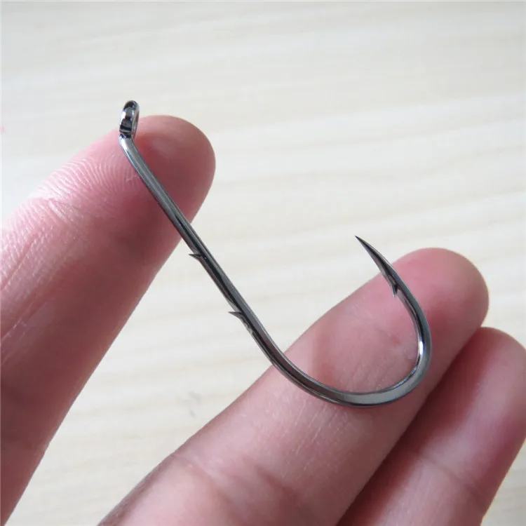 
Long shank octopus beak with ring 10# -5/0 high carbon steel china whole sale fresh salt water fishing hooks for fishing 